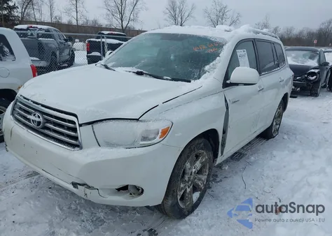 2010 Toyota Highlander Limited V6 z USA, uszkodzony, nr VIN JTEDK3EH6A2156346